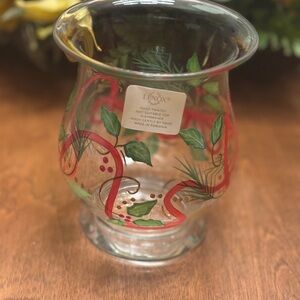 Lenox Gems Hand-Painted Glass Vase